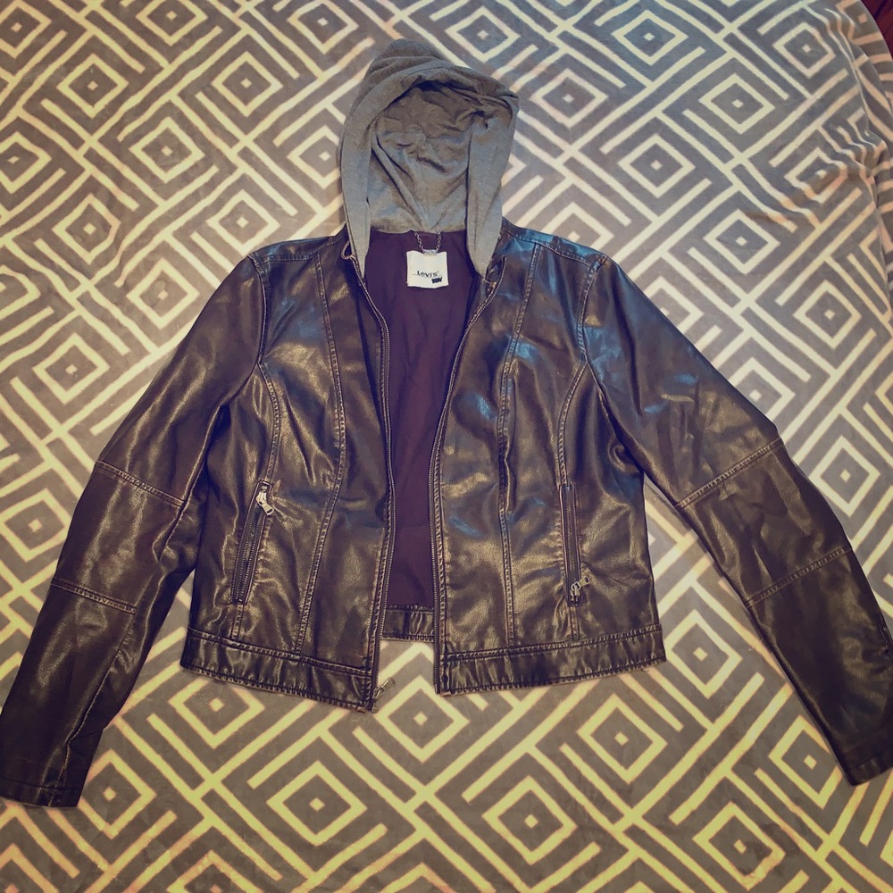 Levi’s faux leather jacket